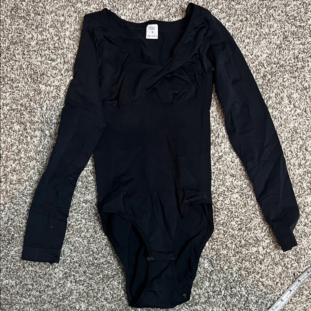 Classic‎ Black Long Sleeve Kids Bodysuit